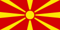 Flagge Makedonien